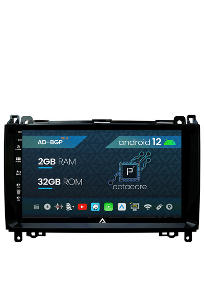 AutoDrop Navigatie Mercedes Benz Sprinter,Viano,Vito,A/B Class,Crafter,Androi...