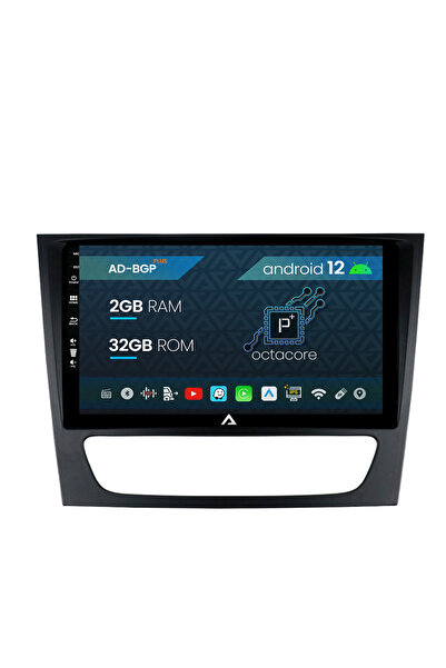 AutoDrop Navigation Mercedes Benz W211/CLS, Android 12, P-Octacore / 2GB RAM + 32GB ROM, 9 Inch