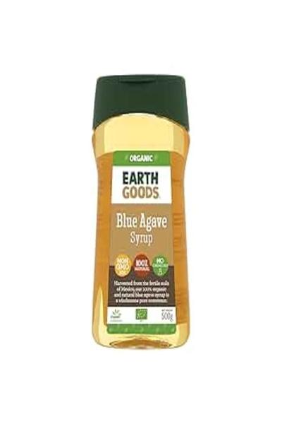 Earth Goods Organic شراب الصبار العضوي 500 جرام × 12