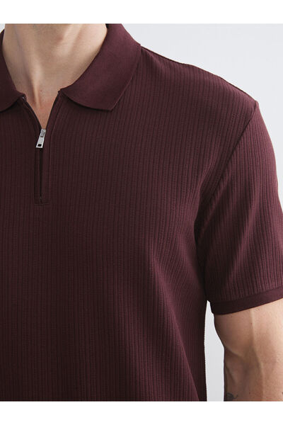 LC Waikiki Ανδρικό μπλουζάκι με γιακά πόλο LCW VisionBordo