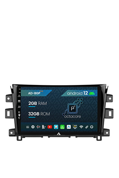 AutoDrop Nissan Navara (2015+), Android 12, P-Octacore / 2GB RAM + 32GB ROM, ...
