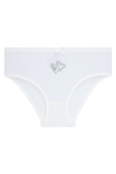 biyokids Kız Çocuk 5'li Paket Slip Külot - Taşlı Baskılı S-B-T -1081-2