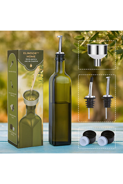 Elindor Oliviera Elindor® 500ml, Sticlă dozatoare multifuncțională, Control p...