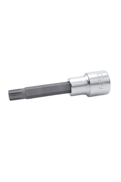 TOPTUL BCYA1610S socket bit, torx profile, 1/2 inch square drive, M10S, 100 mm long,
