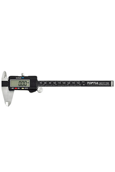 TOPTUL Subler IACC1150 digital, domeniu masurare 0-150 mm, precizie 0.03 mm, ...
