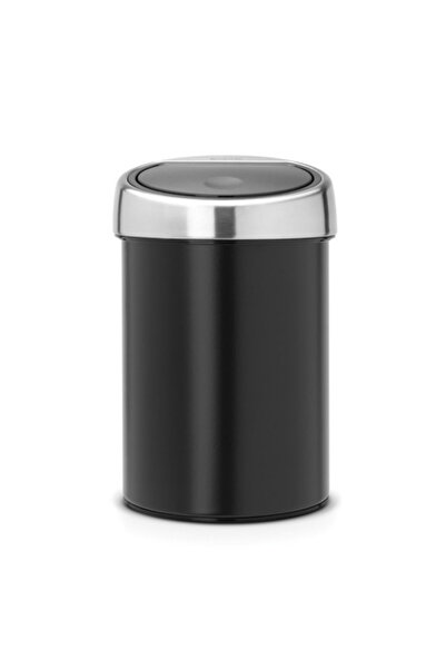 Brabantia Coș de gunoi Touch Bin 647214, 3 l, Deschidere silențioasă și lină,...