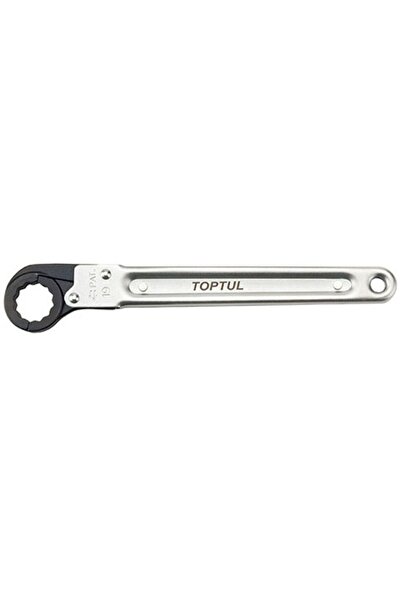 TOPTUL Cheie inelara cu clichet AEAT1111 TOPTUL, deschidere cheie 11 mm, lung...