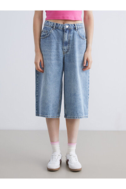 LC Waikiki Shorts de jeans pentru femei Bermuda Fit