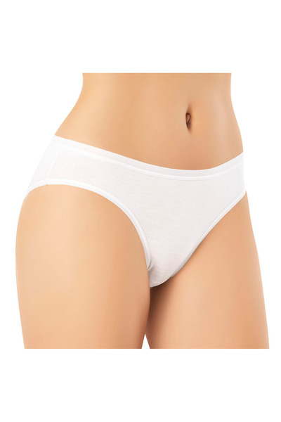 Bonnie Clyde Chiloți din bumbac pieptănat pentru femei, culori și modele asortate, pachet de 12 - culori multiple - BCP1.KOTTAI50X02-COK