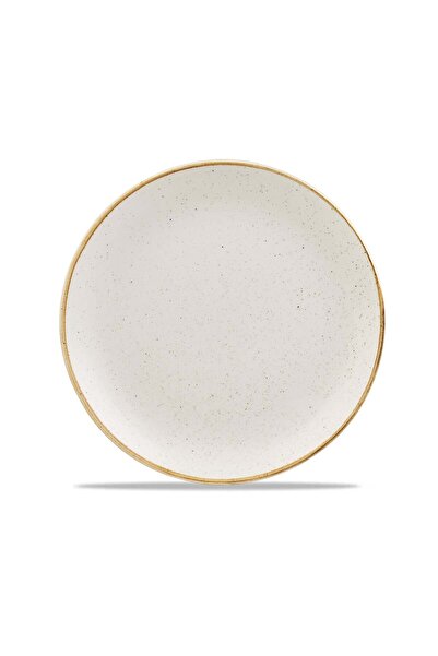 CHURCHILL Stonecast Evolve Ceramic Coupe Plate – 28.8 cm, Barley White