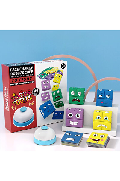 OEM Jucărie pentru stimularea inteligenței, puzzle 3D, cub magic cu emoții și...