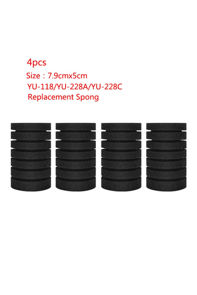 Choice7 4Pcs Small Sponge New Aquarium Filter for Aquarium Fish Tank Air Pump Skimmer Biochemical Sponge Fil