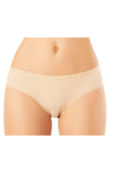 Bonnie Clyde Chiloți confortabili pentru femei, cu nervuri, culori și modele asortate, pachet de 6 - culori multiple - BCP1.KOETAE50E26-COK