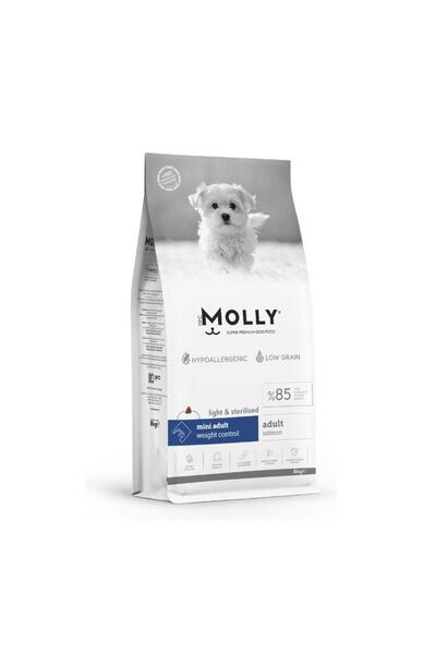 Molly Düşük Tahıllı Hypoallergenic Somonlu Küçük Irk Kısırlaştırılmış Yetişki...