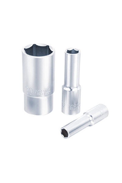 TOPTUL BAEE0809 TOPTUL socket wrench, 1/4 inch square drive, hexagonal profile, 9 mm spanner size, l