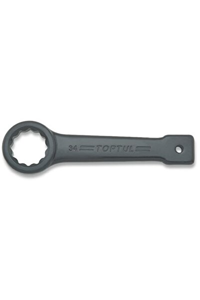 TOPTUL Impact ring wrench AAAR4747, spanner width 47 mm, length 240 mm, chrome molybdenum