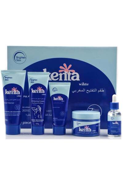 KINTA White Set for Whitening and Brightening Facial Skin - 5 Pieces