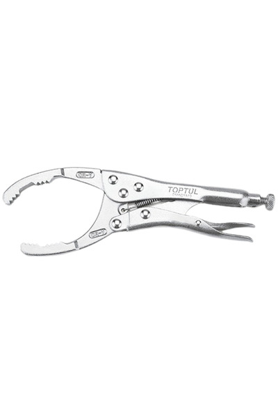 TOPTUL Cleste DMAC1A10 pentru filtru ulei, lungime 10 inch/ 254 mm, deschidere falci 53 - 118 mm, di