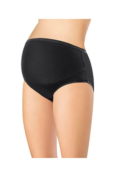 Zeta Group Women's Black Comfortable Maternity Panties Underwear - Black - Ilc2.Koqtac50O11-Si