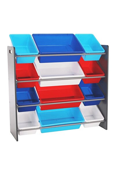 DacEnergy Organizator de jucarii , 12 cutii de depozitare, plastic, practic, ...