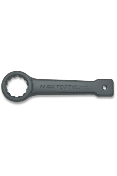 TOPTUL AAAR6060 impact ring wrench, spanner width 60 mm, length 281 mm, chrome molybdenum