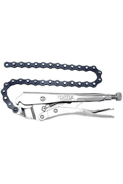 TOPTUL Cleste blocabil cu lant DMAB1A18 TOPTUL, lungime 18 inch/ 457.2 mm, corp din crom molibden