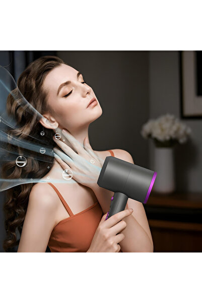 Elindor Uscător de păr ®, 1800 W, tehnologie cu ioni negativi, uz profesional...