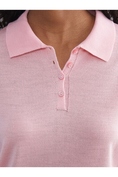 LC Waikiki Peak Yeni Sezon Polo Yaka Kadın Triko Kazak