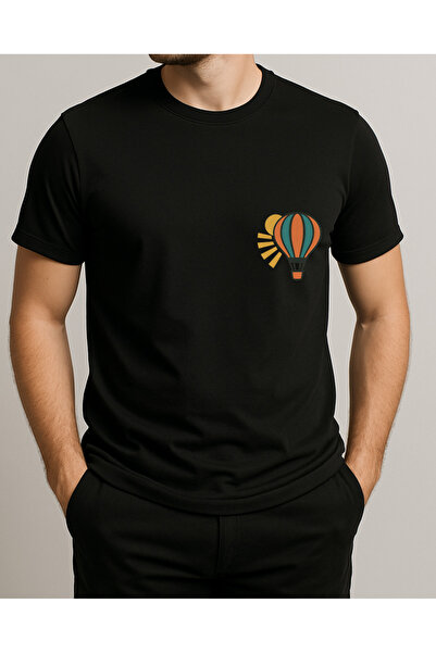 TREND YANKI تي شيرت للجنسين (بالون طائر)