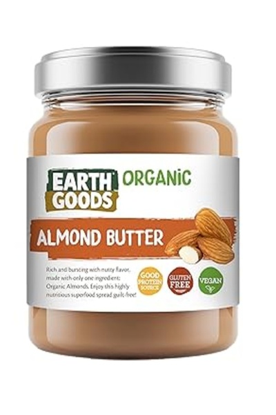 Earth Goods Organic Organic Roasted Almond Butter 12x200g