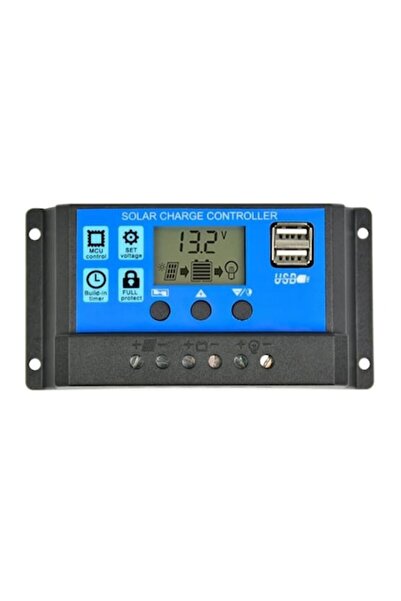 dalimag Regulator de încărcare solară, 12V/24V 30A cu parametri reglabili