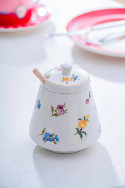 ACAR Leandra Porcelain Honey Jar