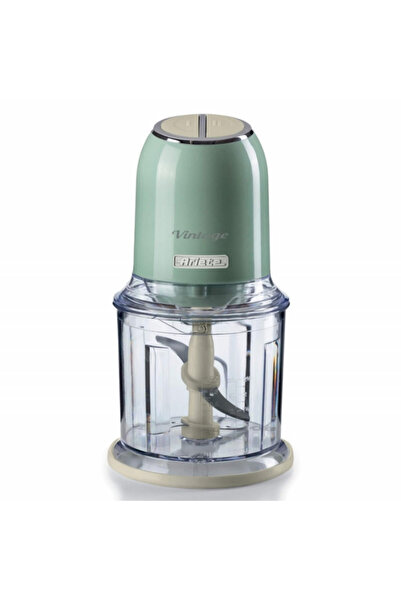 ARIETE Chopper VINTAGE 0438/04, 400W, 600 ml, 2 speeds, Stainless steel, Graduated cup, Green