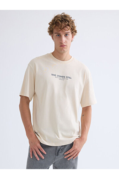 LC Waikiki New Season Crew Neck Printed Men's T-Shirt