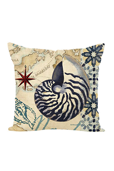 HALAMODO وسادة ناعمة مزخرفة مطبوعة متعددة الألوان 45 × 45 سم