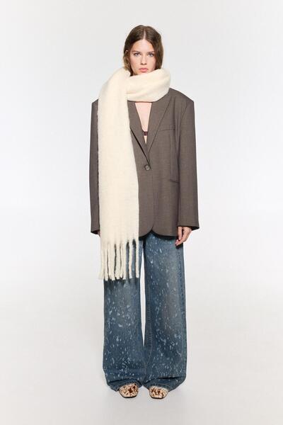 Pull & Bear Moher efektli atkı