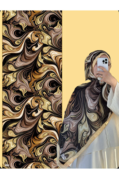 MODA Nurbella Soft Şal Dalgalı Desen - Rosa