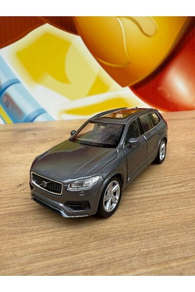 scntoys Welly Xc 90 1/36 Compatible Scale Welly Diecast Metal Model Car Volvo Xc90 Grey Model Car