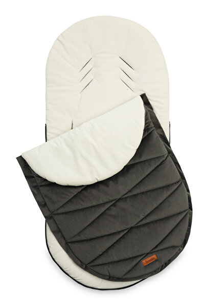 Sensillo Baby sleeping bag for stroller - Riviera, Grey