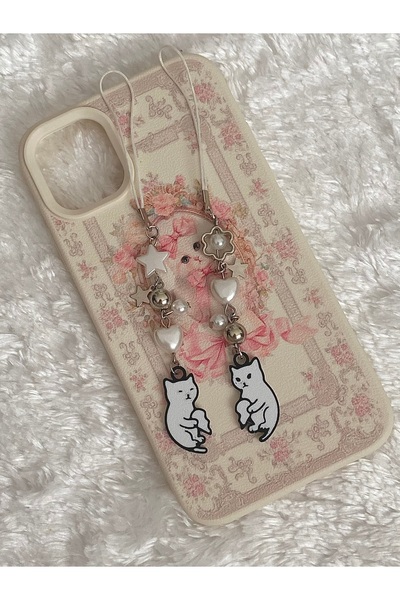 amourina Kalbi Tamamlayan İki Kedi Fairycore Bff Couple Arkadaşlık Telefon Ch...