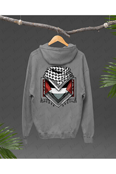 Nulivez Palestine Design Back Printed, High Quality Unisex Oversize Hoodie