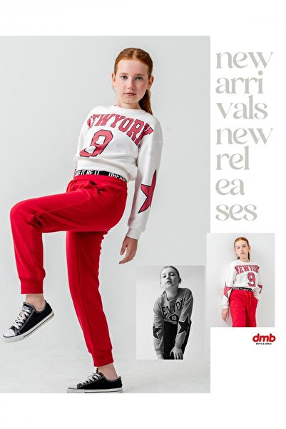 DMB BOYS & GIRLS Dmb Girl's Sports Suit 11-15 Years Old Ecru