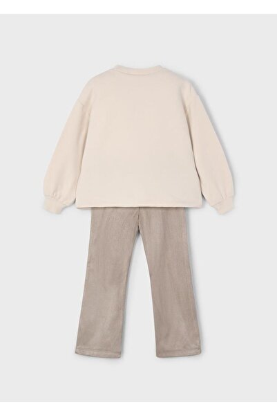 MAYORAL Girl's Tights Set 4-8 Years Old Ecru