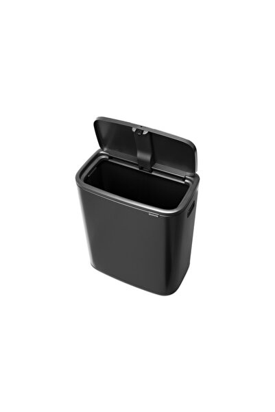 Brabantia Bo Touch 1008858 waste bin, 60 l, Smooth and silent opening, Large opening, Grey