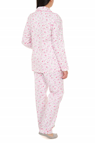 Centini Women's pajamas with buttons, Amalia, pink