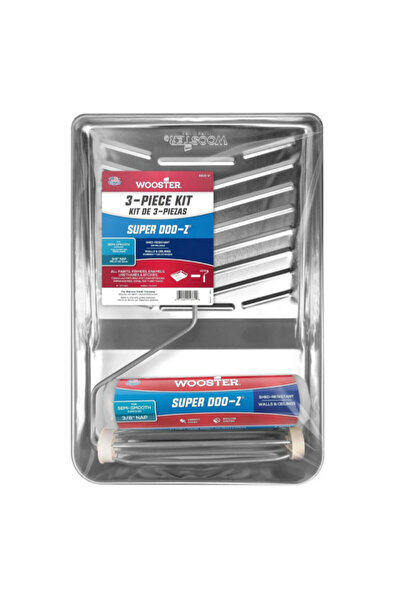 Wooster مجموعة أسطوانة طلاء عالية الجودة من سوبر دو-زد، مقاس 9 × 3/8 بوصة