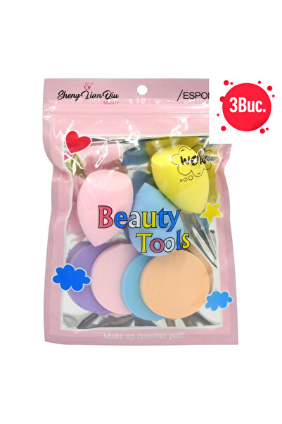 KIERA FOUNDATION SPONGE 034 7PCS/SET - 3 PER PACK