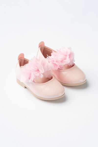 Banamio Adria Flower Detailed Girls' Shoes