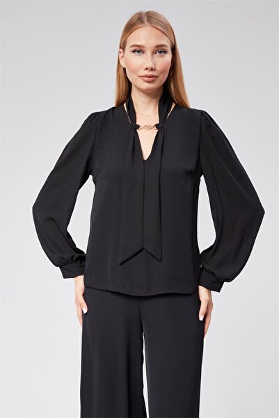 HomeStore Kuşak Geçmeli Bluz