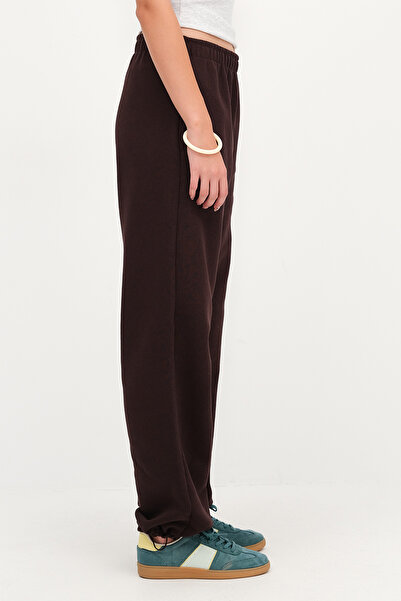 Addax Paçası Lastikli Şardonlu Eşofman EŞF10512